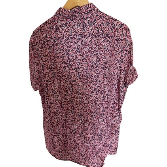 Men's Pink Floral Shirt - Picture 2 of 5